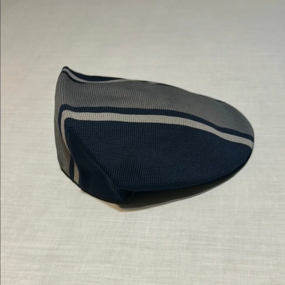 Nike Vintage Navy and Gray Striped Golf  Cap - Picture 2 of 5